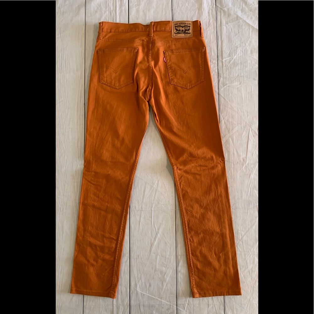 Levi’s Men’s Size 33x32 Rust Color 511 Jeans - Picture 10 of 10